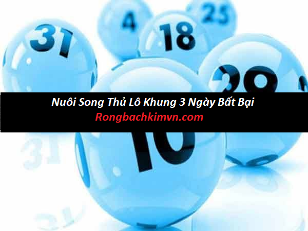 Nuôi song thủ lô khung 3 ngày bất bại