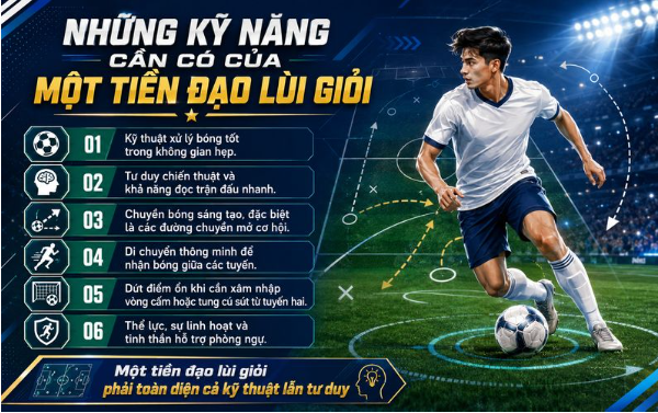 Một vai trò giúp đội bóng tấn công khó đoán hơn
